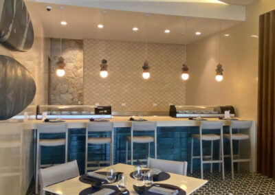 Iluminación CU29 en Querencia Beach Club, Los Cabos