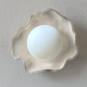 Lámpara Coral, diseño artesanal en resina